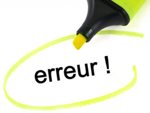 RETRAITE : ATTENTION AUX ERREURS